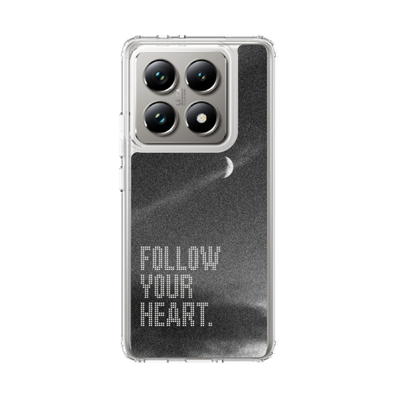 スリムプロテクションケース［ オリジナル - ドットオーバーレイ - FOLLOW YOUR HEART/B ］