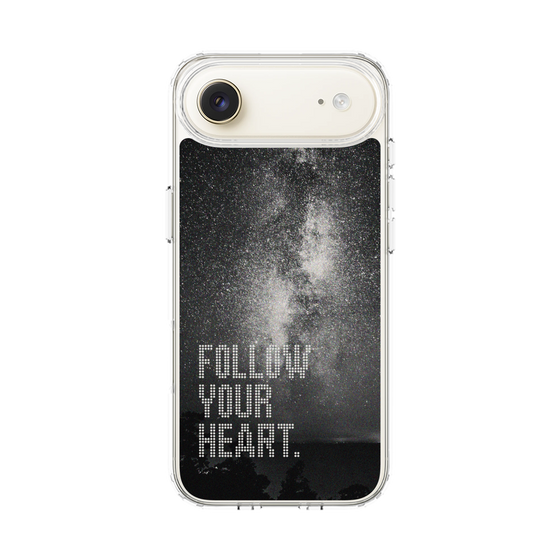 スリムプロテクションケース［ オリジナル - ドットオーバーレイ - FOLLOW YOUR HEART/C ］