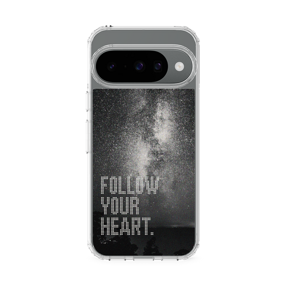 スリムプロテクションケース［ オリジナル - ドットオーバーレイ - FOLLOW YOUR HEART/C ］
