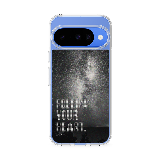 スリムプロテクションケース［ オリジナル - ドットオーバーレイ - FOLLOW YOUR HEART/C ］