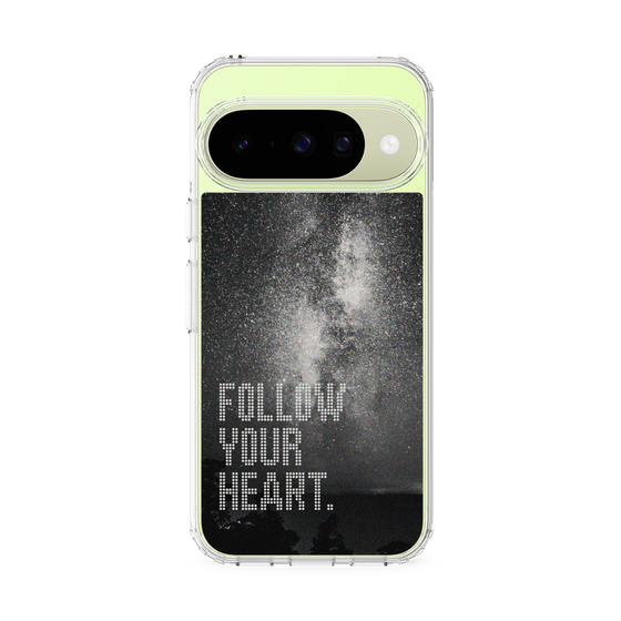 スリムプロテクションケース［ オリジナル - ドットオーバーレイ - FOLLOW YOUR HEART/C ］