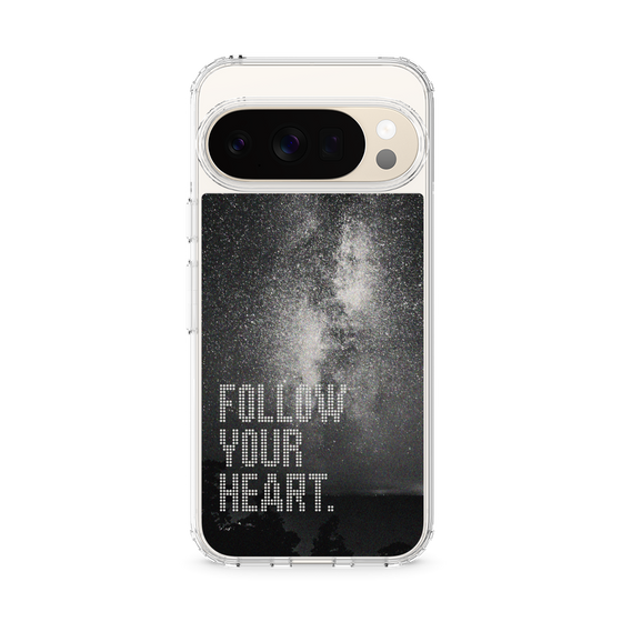 スリムプロテクションケース［ オリジナル - ドットオーバーレイ - FOLLOW YOUR HEART/C ］