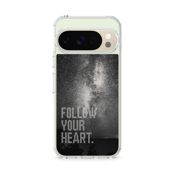 スリムプロテクションケース［ オリジナル - ドットオーバーレイ - FOLLOW YOUR HEART/C ］