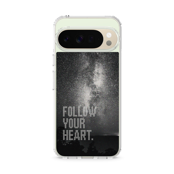 スリムプロテクションケース［ オリジナル - ドットオーバーレイ - FOLLOW YOUR HEART/C ］