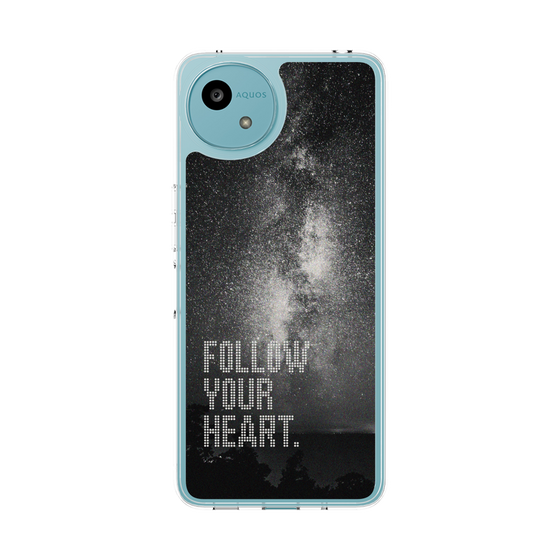スリムプロテクションケース［ オリジナル - ドットオーバーレイ - FOLLOW YOUR HEART/C ］