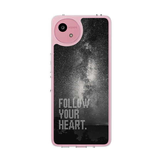 スリムプロテクションケース［ オリジナル - ドットオーバーレイ - FOLLOW YOUR HEART/C ］