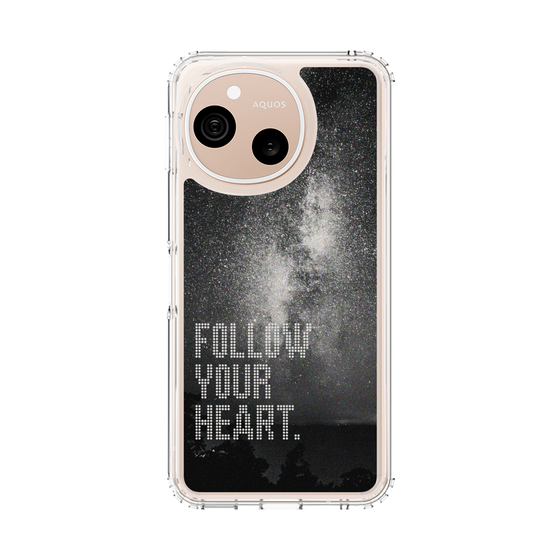 スリムプロテクションケース［ オリジナル - ドットオーバーレイ - FOLLOW YOUR HEART/C ］