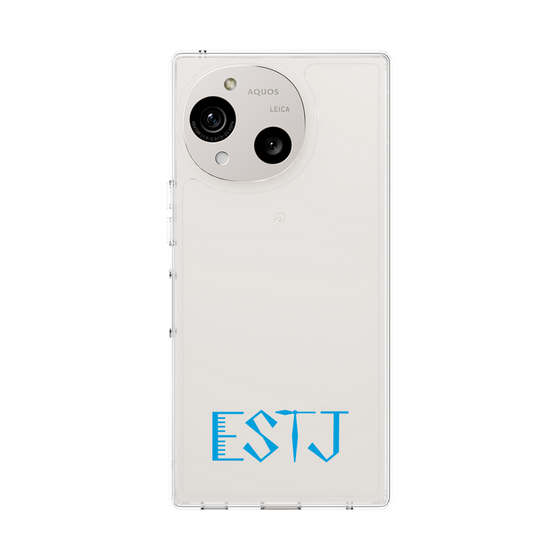 スリムプロテクションケース［ オリジナル - ESTJ 幹部 - アルファベット ］