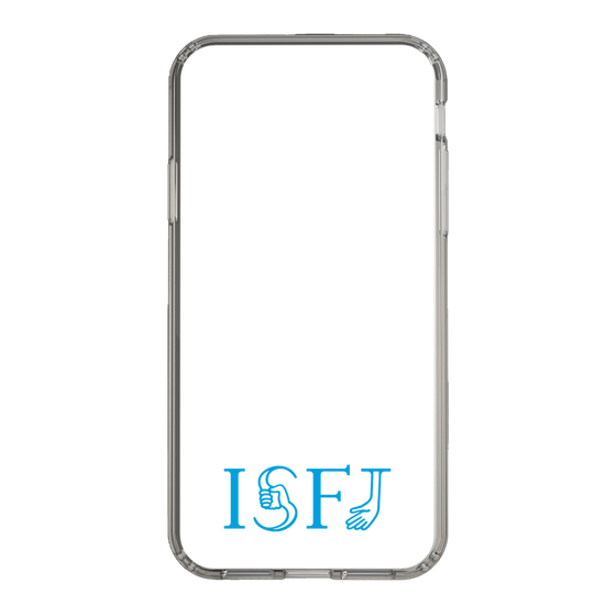 スリムプロテクションケース［ オリジナル - ISFJ 擁護者 - アルファベット ］