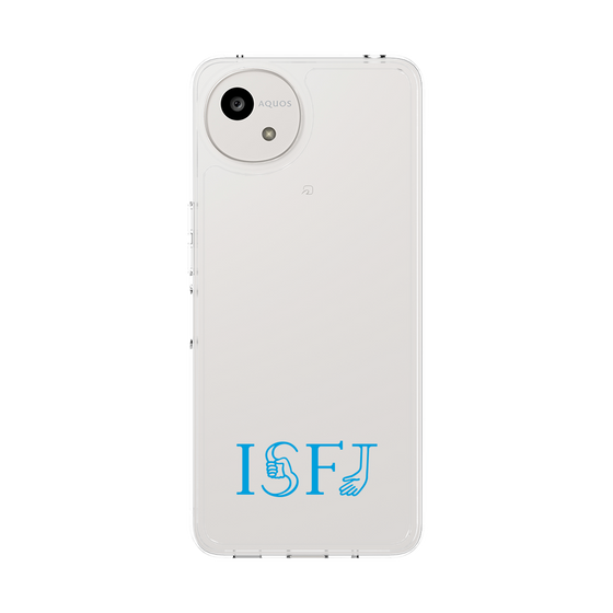 スリムプロテクションケース［ オリジナル - ISFJ 擁護者 - アルファベット ］