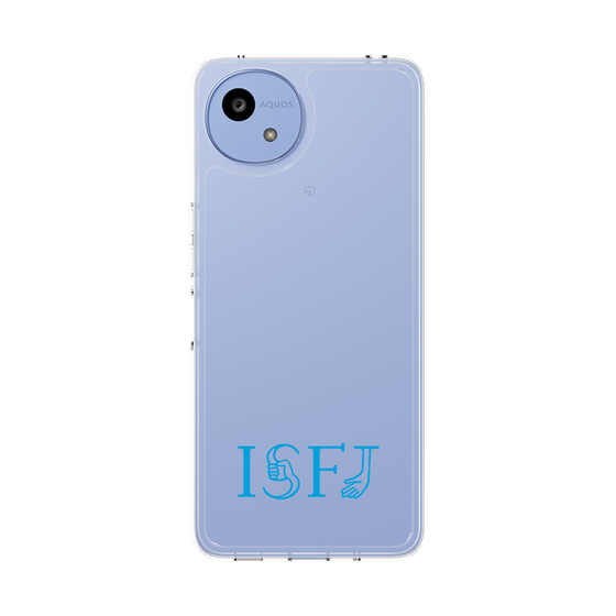 スリムプロテクションケース［ オリジナル - ISFJ 擁護者 - アルファベット ］