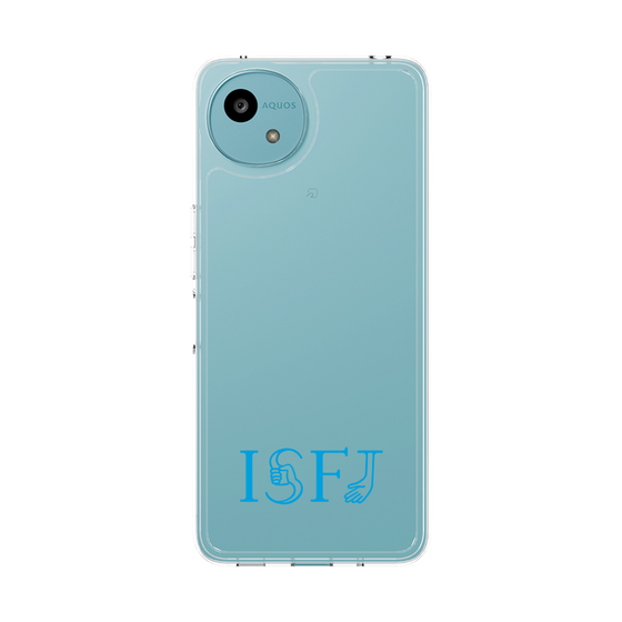 スリムプロテクションケース［ オリジナル - ISFJ 擁護者 - アルファベット ］