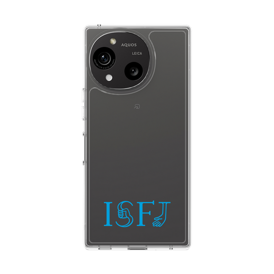 スリムプロテクションケース［ オリジナル - ISFJ 擁護者 - アルファベット ］
