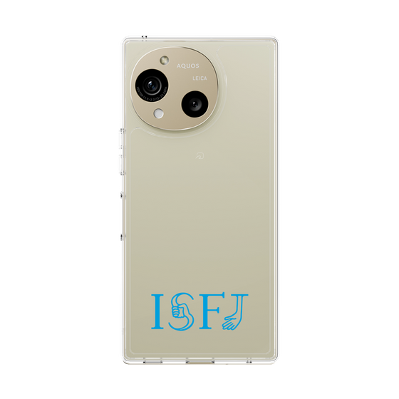 スリムプロテクションケース［ オリジナル - ISFJ 擁護者 - アルファベット ］