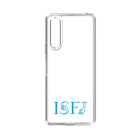 スリムプロテクションケース［ オリジナル - ISFJ 擁護者 - アルファベット ］