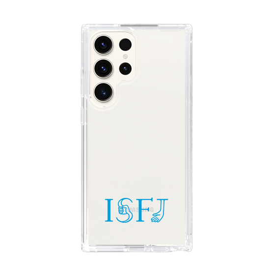 スリムプロテクションケース［ オリジナル - ISFJ 擁護者 - アルファベット ］