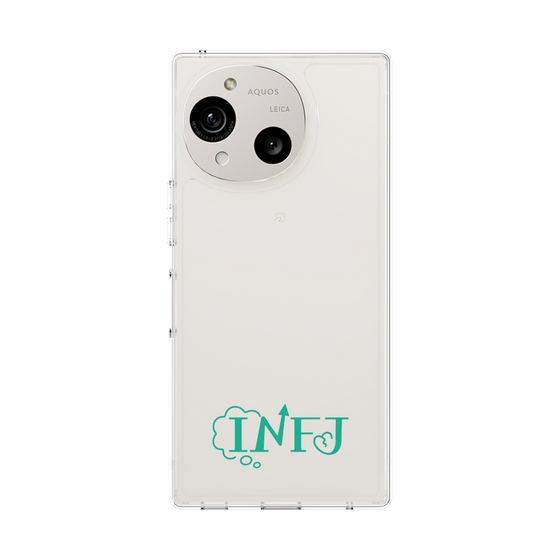 スリムプロテクションケース［ オリジナル - INFJ 提唱者 - アルファベット ］