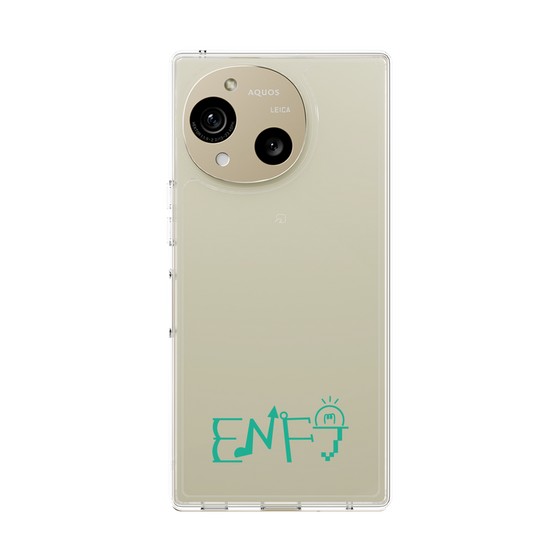 スリムプロテクションケース［ オリジナル - ENFJ 主人公 - アルファベット ］
