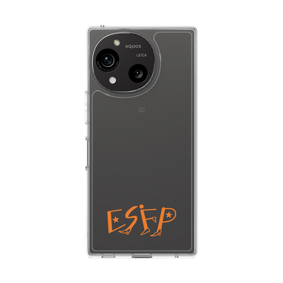 スリムプロテクションケース［ オリジナル - ESFP エンターテイナー - アルファベット ］