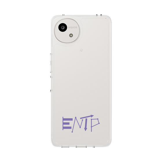 スリムプロテクションケース［ オリジナル - ENTP 討論者 - アルファベット ］