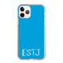 スリムプロテクションケース［ オリジナル - ESTJ 幹部 - アルファベット - ブルー ］