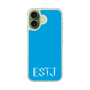スリムプロテクションケース［ オリジナル - ESTJ 幹部 - アルファベット - ブルー ］