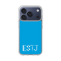 スリムプロテクションケース［ オリジナル - ESTJ 幹部 - アルファベット - ブルー ］