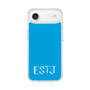 スリムプロテクションケース［ オリジナル - ESTJ 幹部 - アルファベット - ブルー ］