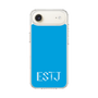 スリムプロテクションケース［ オリジナル - ESTJ 幹部 - アルファベット - ブルー ］
