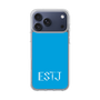 スリムプロテクションケース［ オリジナル - ESTJ 幹部 - アルファベット - ブルー ］