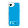 スリムプロテクションケース［ オリジナル - ESTJ 幹部 - アルファベット - ブルー ］
