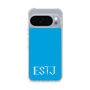 スリムプロテクションケース［ オリジナル - ESTJ 幹部 - アルファベット - ブルー ］