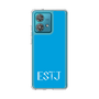 スリムプロテクションケース［ オリジナル - ESTJ 幹部 - アルファベット - ブルー ］