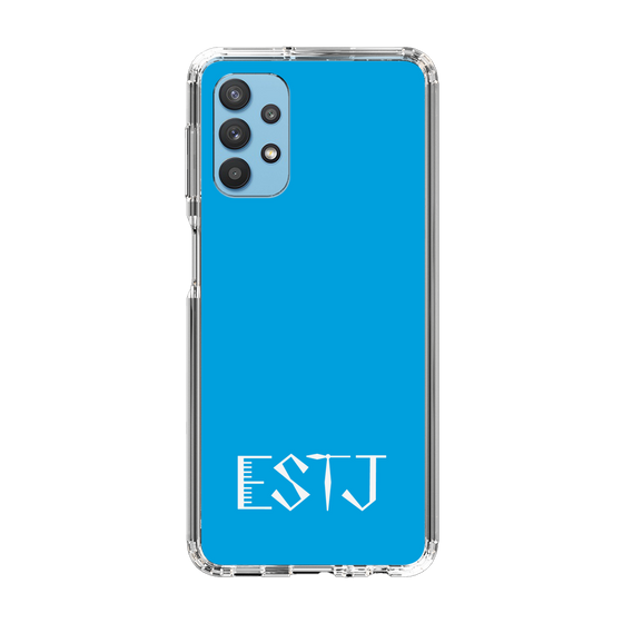 スリムプロテクションケース［ オリジナル - ESTJ 幹部 - アルファベット - ブルー ］