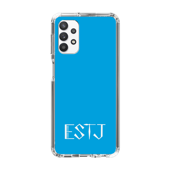 スリムプロテクションケース［ オリジナル - ESTJ 幹部 - アルファベット - ブルー ］