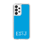 スリムプロテクションケース［ オリジナル - ESTJ 幹部 - アルファベット - ブルー ］