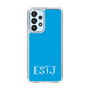 スリムプロテクションケース［ オリジナル - ESTJ 幹部 - アルファベット - ブルー ］