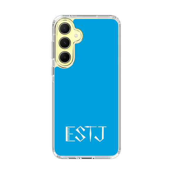 スリムプロテクションケース［ オリジナル - ESTJ 幹部 - アルファベット - ブルー ］