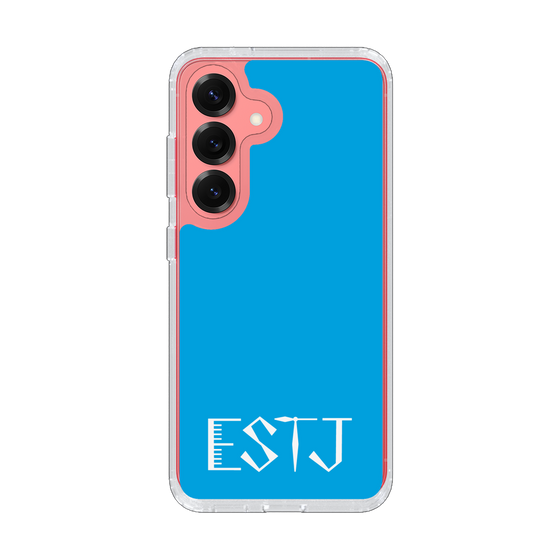 スリムプロテクションケース［ オリジナル - ESTJ 幹部 - アルファベット - ブルー ］