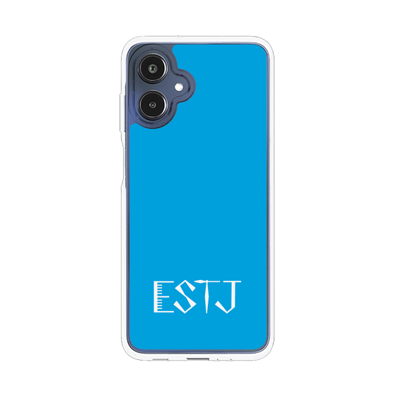 スリムプロテクションケース［ オリジナル - ESTJ 幹部 - アルファベット - ブルー ］