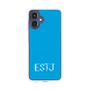スリムプロテクションケース［ オリジナル - ESTJ 幹部 - アルファベット - ブルー ］