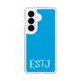 スリムプロテクションケース［ オリジナル - ESTJ 幹部 - アルファベット - ブルー ］