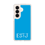 スリムプロテクションケース［ オリジナル - ESTJ 幹部 - アルファベット - ブルー ］
