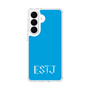 スリムプロテクションケース［ オリジナル - ESTJ 幹部 - アルファベット - ブルー ］