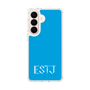 スリムプロテクションケース［ オリジナル - ESTJ 幹部 - アルファベット - ブルー ］