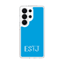 スリムプロテクションケース［ オリジナル - ESTJ 幹部 - アルファベット - ブルー ］