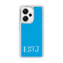 スリムプロテクションケース［ オリジナル - ESTJ 幹部 - アルファベット - ブルー ］