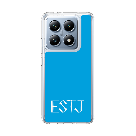 スリムプロテクションケース［ オリジナル - ESTJ 幹部 - アルファベット - ブルー ］
