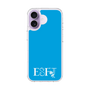 スリムプロテクションケース［ オリジナル - ESFJ 領事 - アルファベット - ブルー ］