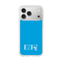 スリムプロテクションケース［ オリジナル - ESFJ 領事 - アルファベット - ブルー ］